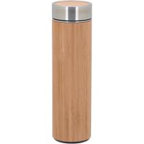 GAIA GARRAFA TÉRMICA 20x7x7cm 500ml INOX NATURAL PAREDE DUPLA GAIA GARRAFA TÉRMICA 20x7x7cm 500ml INOX NATURAL PAREDE DUPLA