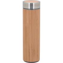 Gaia Garrafa Térmica 20X7X7Cm 500Ml Inox Natural Parede Dupla Gaia Garrafa Térmica 20X7X7Cm 500Ml Inox Natural Parede Dupla