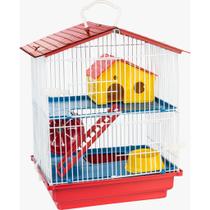 Gaiola 2 Andares Horizontal P/ Hamster Porquinho India Completa