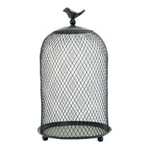 Gaiola Aramada Com Prato Em Metal Bird P Home Basket - Pç Gaiola Aramada Com Prato Em Metal Bird P Home Basket - Pç