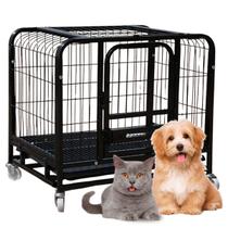 Gaiola Cachorro Gato Pet Canil Pet Shop Rodinhas Seguro GG Gaiola Cachorro Gato Pet Canil Pet Shop Rodinhas Seguro GG