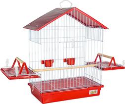 Gaiola Calopsita E Pássaros Mansos Teto Plástico Gaiola Calopsita E Pássaros Mansos Teto Plástico