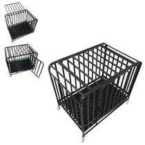 Gaiola Cao Gato Pet Cachorro Animal de Estimacao Canil Pet Shop Bandeja Removivel Transporte Seguro Rodinhas Movel Gaiola Cao Gato Pet Cachorro Animal de Estimacao Canil Pet Shop Bandeja Removivel Transporte Seguro Rodinhas Movel