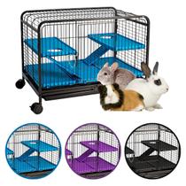 Gaiola Casinha Casa Porquinho India Coelho Chinchila Rato Twister Roedores Viveiro Roedor Pet Shop