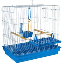 Gaiola Confort Pássaro Manso - Azul Ref.797 Gaiola Confort Pássaro Manso - Azul Ref.797