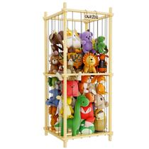 Gaiola de Armazenamento de Brinquedos HAIDAIYA - 4 Pés - Para Animais de Pelúcia Grandes