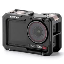 Gaiola de câmera Tilta totalmente compatível com DJI Osmo Action 3, 4 e 5 Pro Gaiola de câmera Tilta totalmente compatível com DJI Osmo Action 3, 4 e 5 Pro