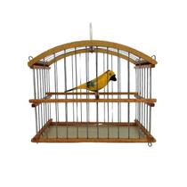 Gaiola de Passarinho G Decorativa Artesanato Passaro Saira Arara Casa Jardim Gaiola de Passarinho G Decorativa Artesanato Passaro Saira Arara Casa Jardim