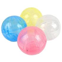 Gaiola de pássaros banhos de pássaros brinquedo pequeno brinquedo de bola de hamster sem suporte cor aleatória tamanho de entrega: l diâmetro: 14,5 cm