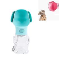 Gaiola de pássaros banhos de pássaros dispensador de água portátil para animais de estimação ao ar livre estilo bebedouro portátil para gatos e cães: pequeno urso azul