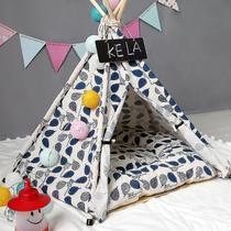 Gaiola de pássaros banhos de pássaros pequeno e médio cão barraca para animais de estimação especificação de maca de gato de cachorro: folhas azuis médias de 50 50 60 cm com Gaiola de pássaros banhos de pássaros pequeno e médio cão barraca para animais de estimação especificação de maca de gato de cachorro: folhas azuis médias de 50 50 60 cm com