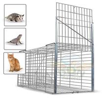 Gaiola gatoeira pega gato, armadilha de resgate e captura