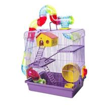 Gaiola Hamster 3 Andares Tubo Labirinto Completa