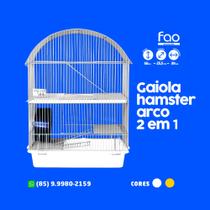 Gaiola Hamster Arco 2 em 1