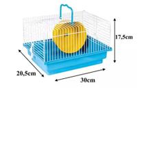Gaiola Hamster Brasileirinha Azul