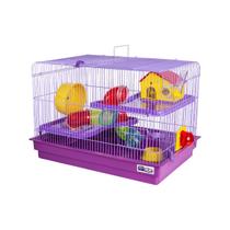 Gaiola Hamster Roedores Big Space com 2 Andares Completa