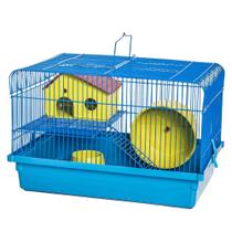 Gaiola Hamster Transporte Roedores Completa Com Bebedouro