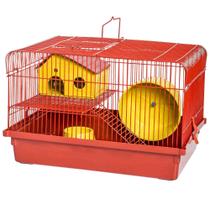 Gaiola Hamster Transporte Roedores Completa Com Bebedouro - Jel Plast - Pet Roe