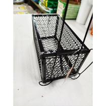 Gaiola Metalica Automatica Roedores - Gaiola Ferro COR PRETA - Gaiola Metalica TIPO CHAPA