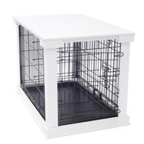 Gaiola para Cachorro Zoovilla Pequena Branca com Tampa Gaiola para Cachorro Zoovilla Pequena Branca com Tampa