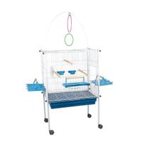 Gaiola Para Calopsitas Viveiro Triplex Com Rodinha Jel Plast