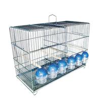 Gaiola Para Criar Canário Belga Roler Periquito 6 Comedouro Com Divisória Gaiola Para Criar Canário Belga Roler Periquito 6 Comedouro Com Divisória