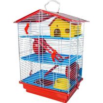 Gaiola para Hamster 3 andares plastico desmontavel e lavavel - Jel Plast