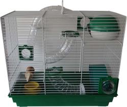 Gaiola Para Hamster 3 Andares Roedores Tubo Labirinto - GB Gaiolas