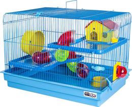 Gaiola para Hamster Big Space - Azul