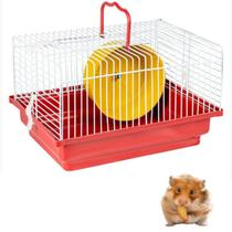 Gaiola Para Hamster Roedores Transporte Leve Casinha