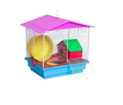 Gaiola Para Hamster Topolino Anão Russo Chinês 1 Andar - Ornamental Gaiola Para Hamster Topolino Anão Russo Chinês 1 Andar - Ornamental