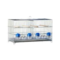 Gaiola para Pássaros Criadeira Luxo Prata - Gaiolas Londrina P001 Gaiola para Pássaros Criadeira Luxo Prata - Gaiolas Londrina P001