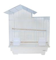 Gaiola para pássaros YML 46x36 cm Small Villa Top White