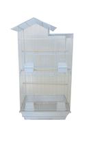 Gaiola para pássaros YML 46x36 cm Villa Top White