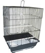 Gaiola para periquito pequeno YML A1124MBLK Flat Top, 28x22x35cm