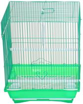 Gaiola para Periquitos YML A1124MGRN 28x22x36 cm Teto Plano