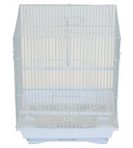 Gaiola para Periquitos YML A1324MWHT 34x27x42cm Branca