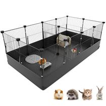 Gaiola para Porquinho-da-Índia Tresbro 122x61x41 cm com Fundo Impermeável Gaiola para Porquinho-da-Índia Tresbro 122x61x41 cm com Fundo Impermeável