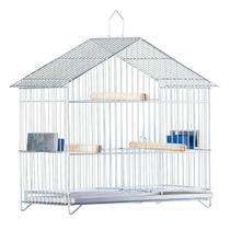 Gaiola Pássaros Capela Prata P007 - Gaiolas Londrina