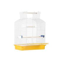 Gaiola Pássaros Max Triplex Branco E161 - Gaiolas Londrina