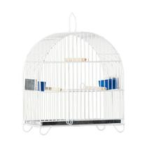Gaiola Pássaros Mini Branca E011 - Gaiolas Londrina Gaiola Pássaros Mini Branca E011 - Gaiolas Londrina