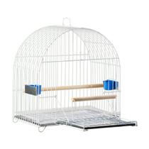 Gaiola Pássaros Papagaio Duplex Branca E003A - Gaiolas Londrina Gaiola Pássaros Papagaio Duplex Branca E003A - Gaiolas Londrina
