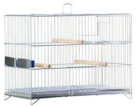Gaiola Pássaros Periquito Prata (P029)