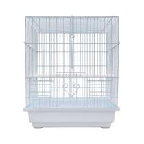 Gaiola Quadrada Para Passarinho Periquito Calopsita Metal Cor Sortida American Pets 212