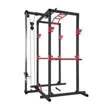 Gaiola Rack Exercit c/ Monocross Polia Simples para Anilhas EG-80