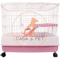 Gaiola Toca Para Coelho, Furão E Chinchila Grande 2 Andares Gaiola Toca Para Coelho, Furão E Chinchila Grande 2 Andares