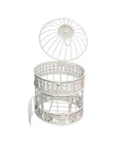 Gaiola Vintage Metal Redonda Arranjo De Flores Velas Enfeite 32 cm/DECORAÇÃO/ENFEITE/RÚSTICO/FESTA Gaiola Vintage Metal Redonda Arranjo De Flores Velas Enfeite 32 cm/DECORAÇÃO/ENFEITE/RÚSTICO/FESTA