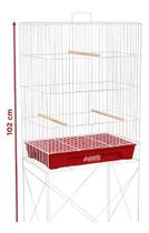 Gaiola Viveiro Calopsita Gaiobraz Para Animais 29x43x102 Cm Cores Sortidas Pop 500