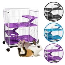 Gaiola Viveiro Casa Porquinho India Coelho Chinchila Rato Twister Roedores Casinha Roedor Pet Shop