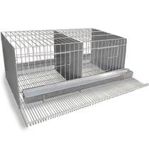 Gaiola Viveiro Codorna Gigante Poedeira Ovos Postura 16 Aves